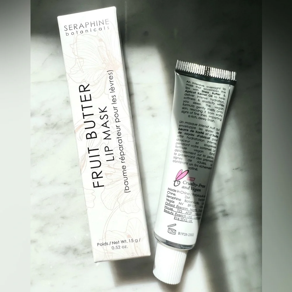 LAST ONE 🆕 Seraphine Botanicals Fruit Butter Lip Mask. Cruelty free & vegan. 🆕 - Picture 4 of 4